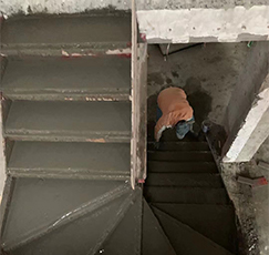 蚌埠市志博建筑安裝工程 現澆樓梯